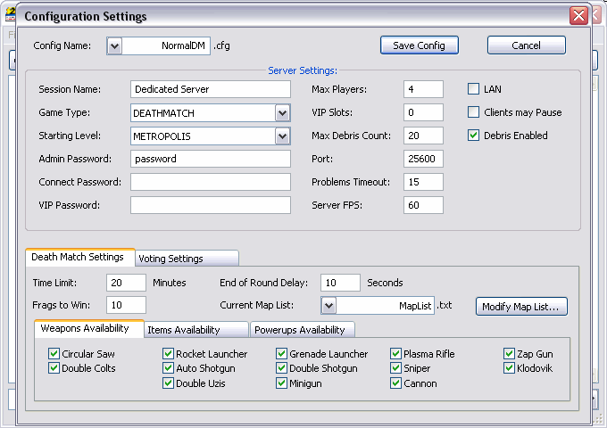 apologi lomme hegn Serious Sam 2 Dedicated Server Utility v. 1.07 - Программы для Serious Sam 2  - Программы для Serious Sam - Каталог файлов - Serious Sam фан-сайт игры